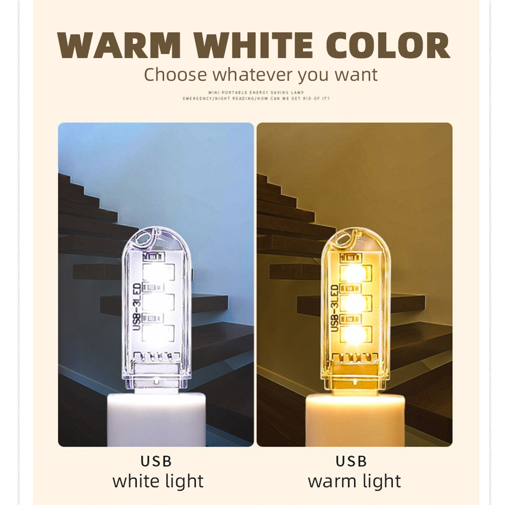 Tragbare Mini USB Nachtlicht LED Ultra Helle Lesen Buch Tisch Schreibtisch Lampe Taschenlampe Für Power Bank Laptop Camping Beleuchtung