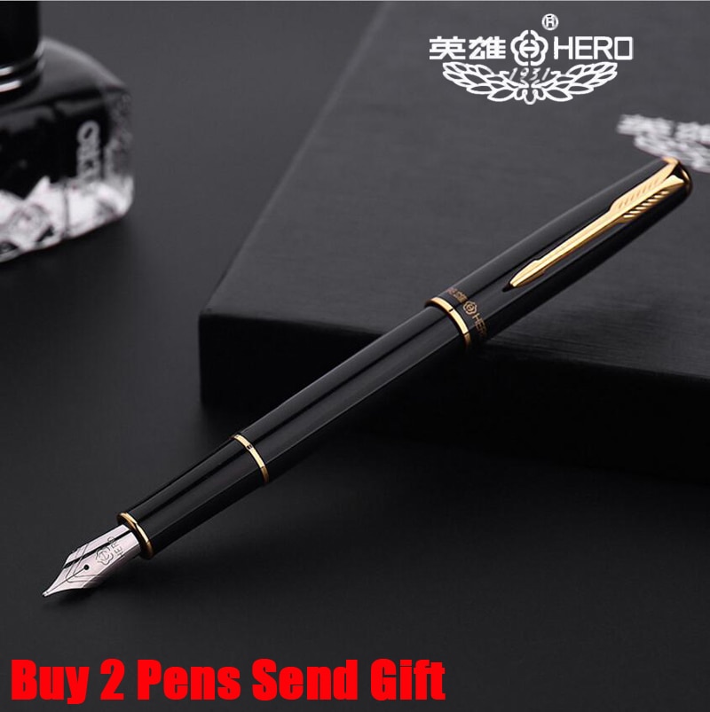 Hero 5020 Vulpen Luxe Mannen Pen 2 Pennen Sturen