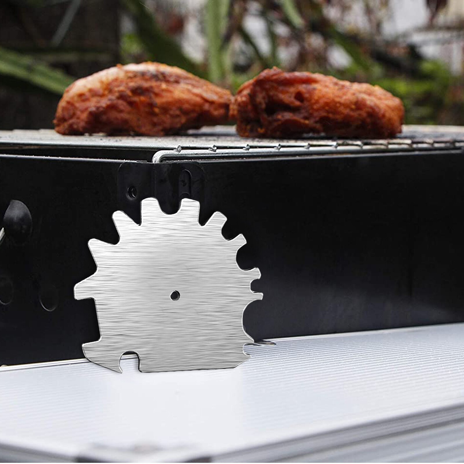 Stainless Steel Grill Cleaning Scraper Bbq Metal Grill Cleaner