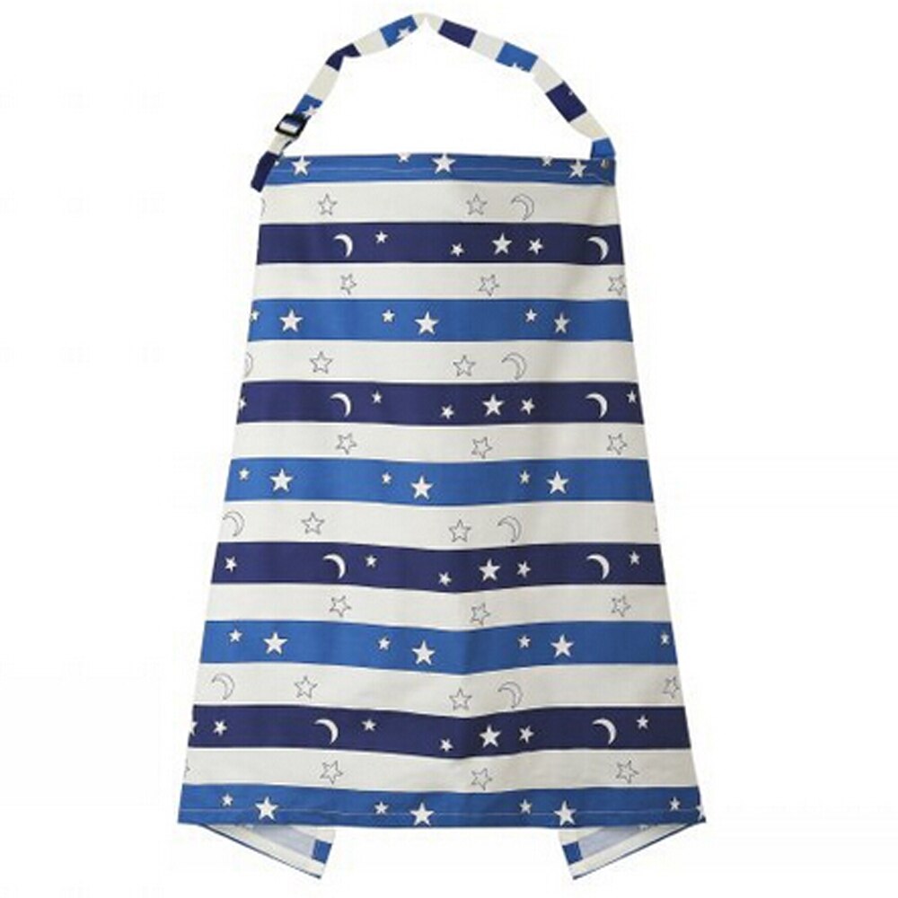 Breastfeeding Cover Feeding Baby Nursing Apron Women Mum Shawl Clothes Outdoor Nursing Cover Up: Striped star