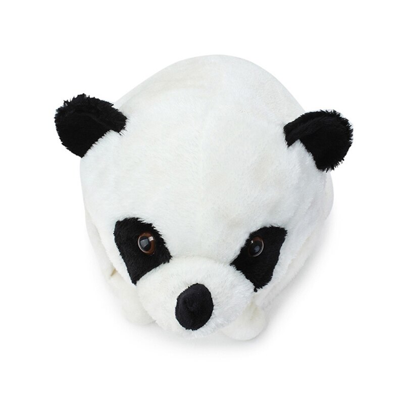 Panda ours pour femmes et enfants, chapeau en peluche, bonnet Style aviateur, pour l'hiver