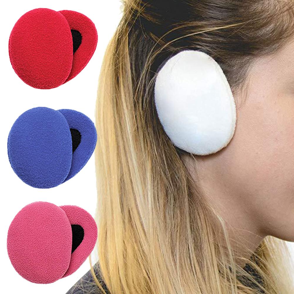 2Pcs Winter Warm Bandless Earmuffs for Women Men Plush Windproof Bandless Ear Muffs Cover Earwarmers Ear Muffs Earlap Warmer