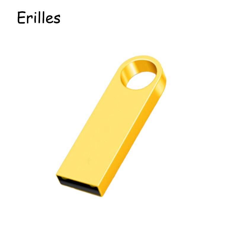 Hoge Snelheid Externe Opslag Flash Memory Stick 32 Gb 16 Gb 8 Gb 4 Gb Usb Flash Drive Pen Drive 128 Gb 64 Gb Pendrive Usb Stick 2.0: 4Gb / gold