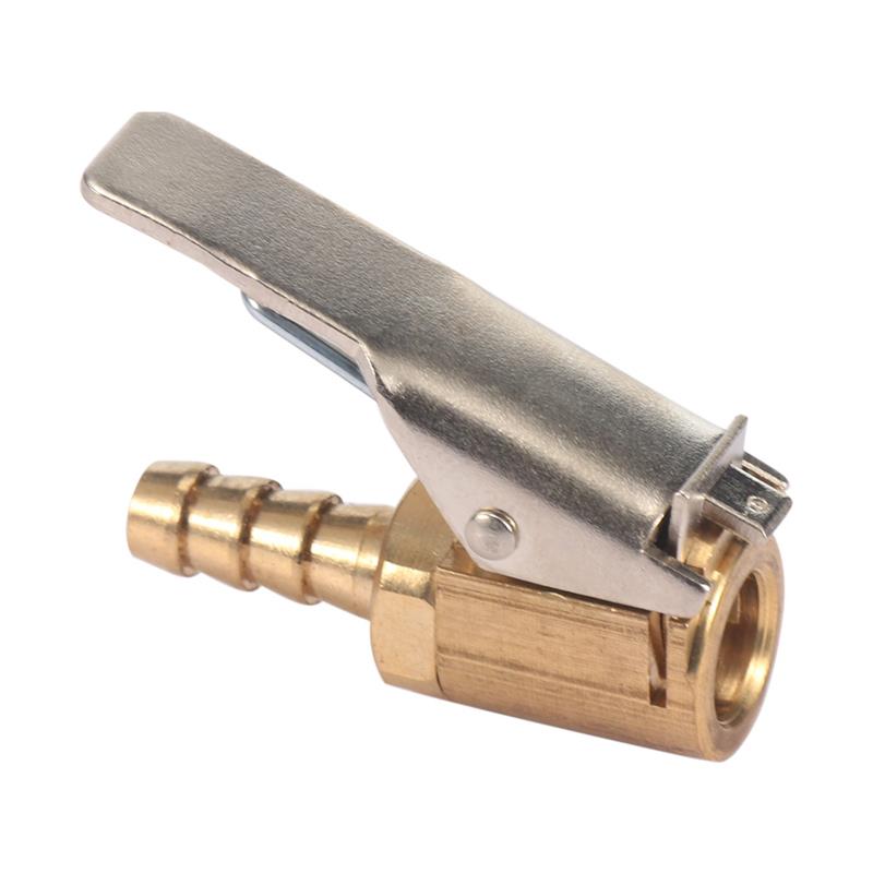 Car Tire Inflator Valve Connector Car Tire Wheels Tires Parts Wheels Tires Parts Clamp Brass Air Pump Chuck Clip