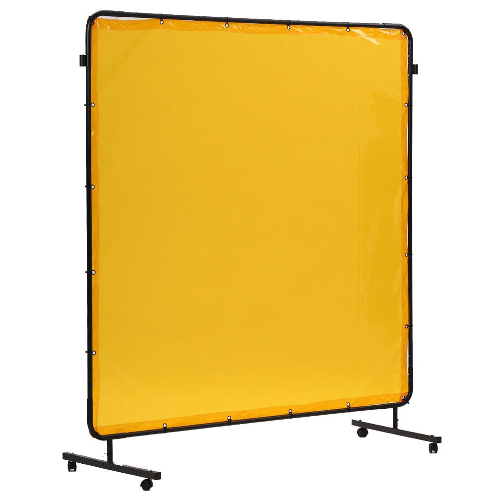 Manta translúcida Anti-UV FR de 6 &#39;x8&#39;, a prueba de fuego, pantallas de soldadura de vinilo ignífugas, cortina