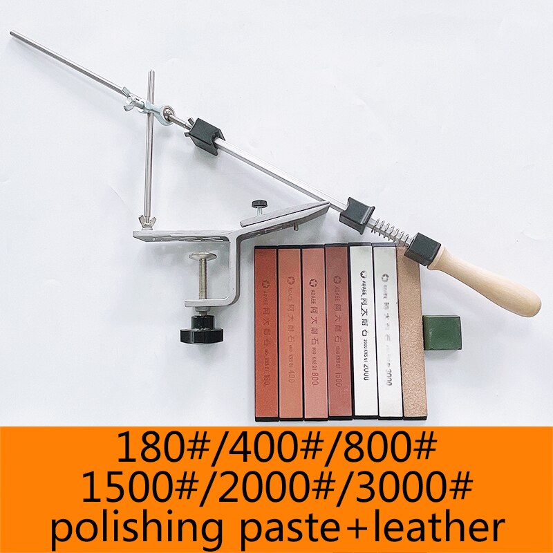 Sharpener Fixed Angle Sharpener Ruixin Sharpener Mini Chisel Manual Knife Diamond Sharpening Stone: set-C