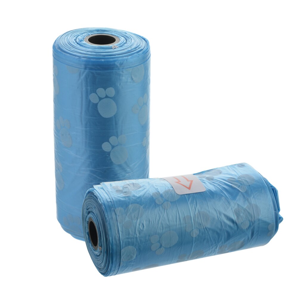 Pet Supply 1 Roll/pack 15pcs Outdoor Dog Poop Bag Home Clean Refill Garbage Bag Home Cleaning Supplies