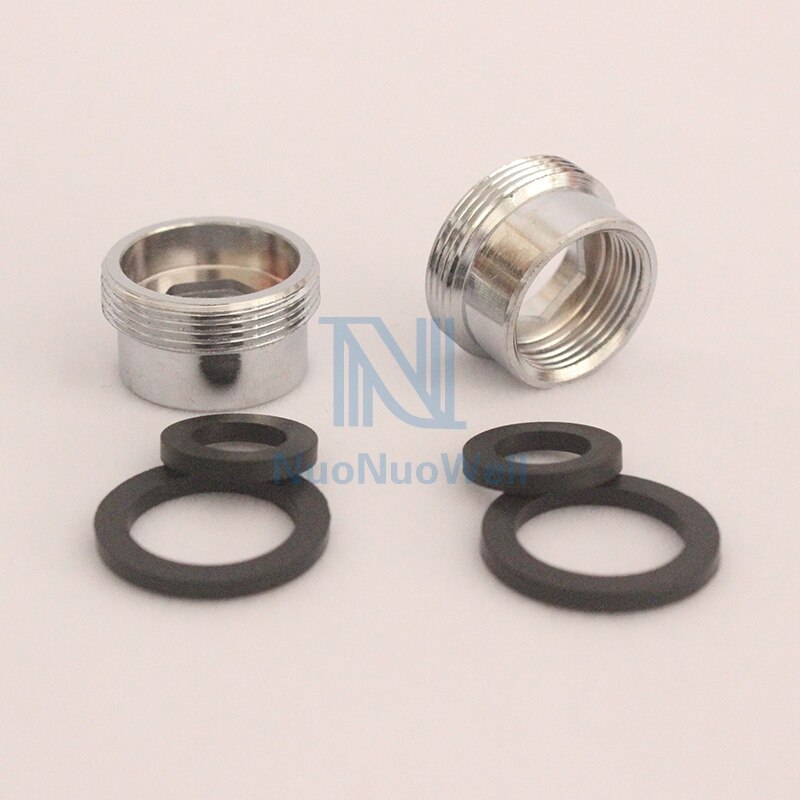 2Pcs Kitchen Faucet Aerator Adapter M22 X F16 Shower Nozzle Water Tape Joint Male x Female Thread Washing Machine Transform