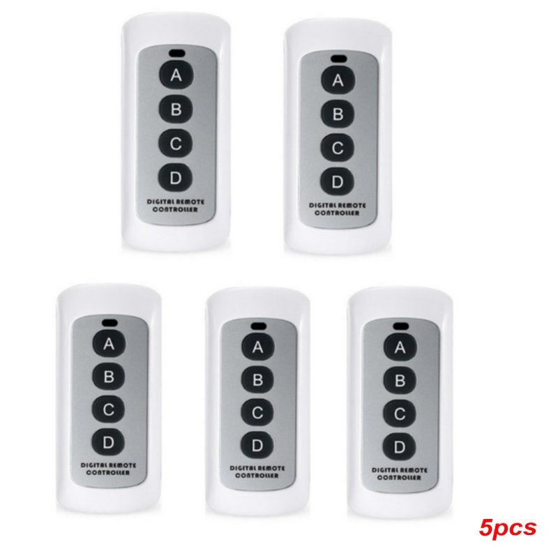 Smart Home RF433 Remote Control Switch Transmitter Receiver Smart Switch for Home Modification Relay Receiver Module Switch: Pink