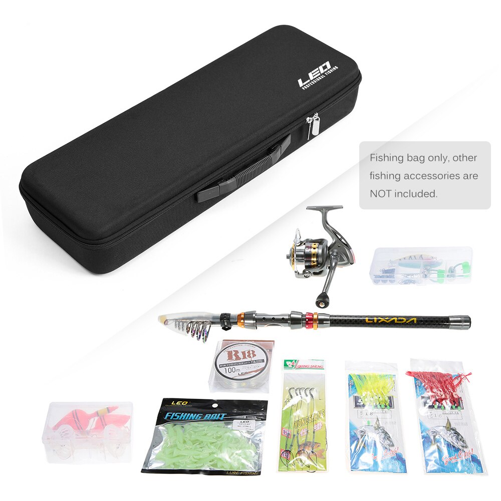 Draagbare vistas, schokbestendige vishengel, molen draagtas, visgerei, gereedschapstas, organizer, tas voor visaccessoires