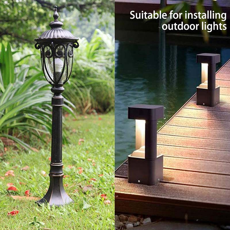 Junction box waterproof IP68, 5 junction box, socket sleeve, underground cable, cable connector outside, junction box