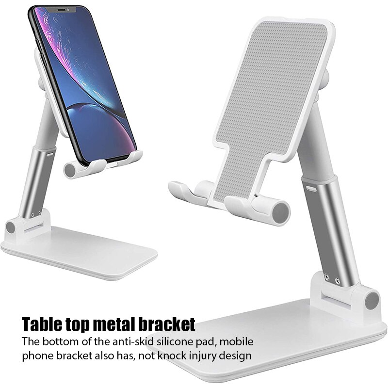 Draagbare Desktop Vouwen Tillen Beugel Mobiele Telefoon Stand Desktop Houder Tafel Desk Mount Voor Telefoon Tablet Draagbare