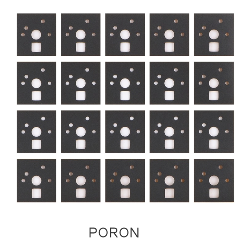 Mechanische Tastatur Welle Underpad Heißer Stecker Schalter Dichtung Film PORON EVA PE Material Einstellen Das Große Tasten 120 teile/paket: 13AC800961-C