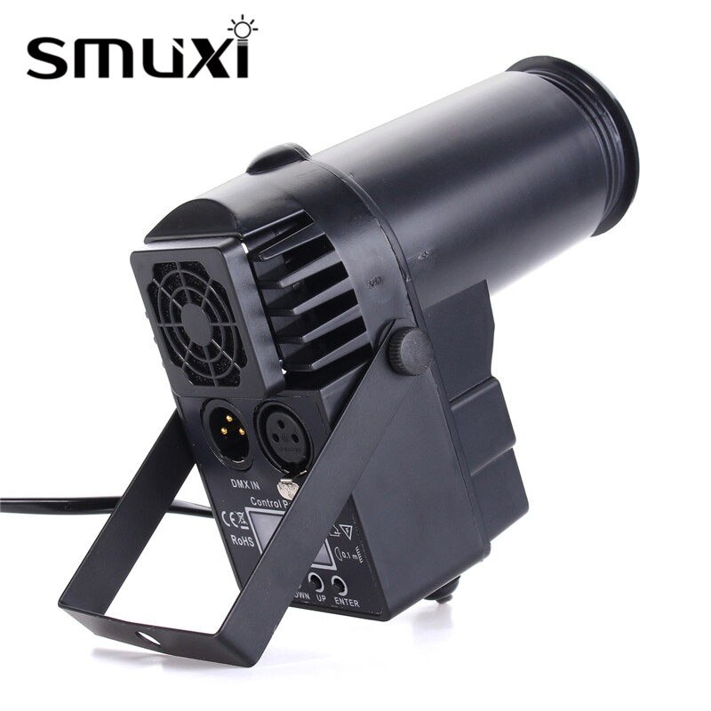 30W AC110-240V DMX RGBW LED Light Pinspot Light Beam Spotlight 6CH DISCO KTV DJ Lighting Effect