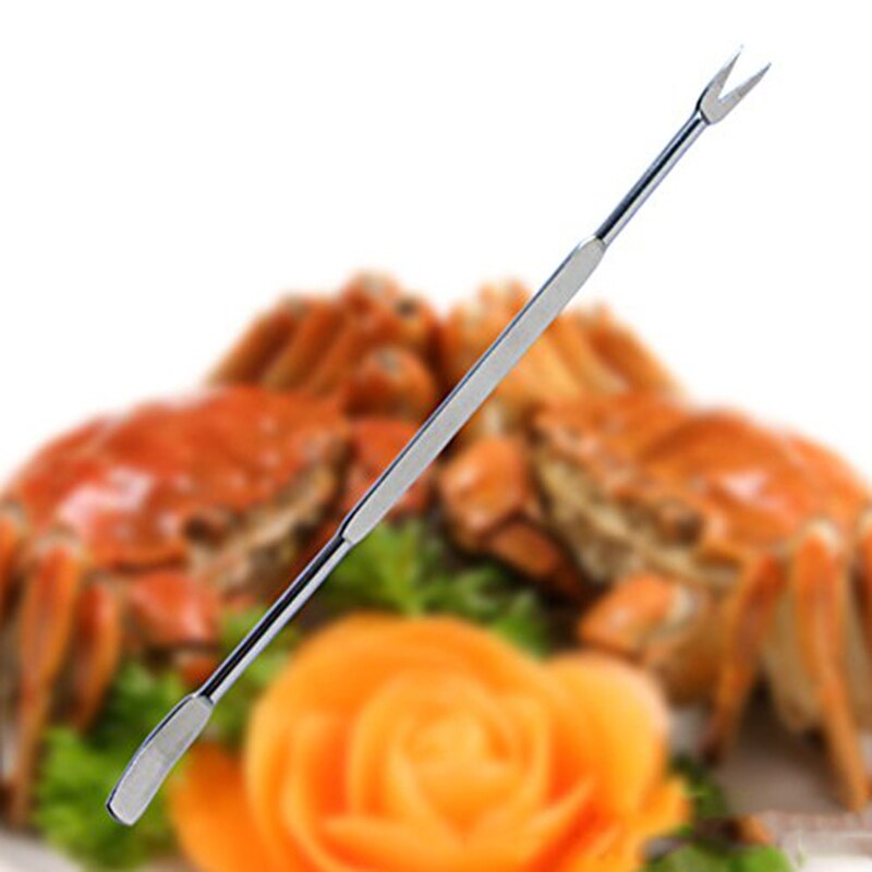 Utensilios para marisco conjunto incluyendo 7 horquillas y 6 langosta cangrejo galletas tuerca Clip conjunto de galleta de nuez marisco Kit de herramienta tuerca Cracker herramienta