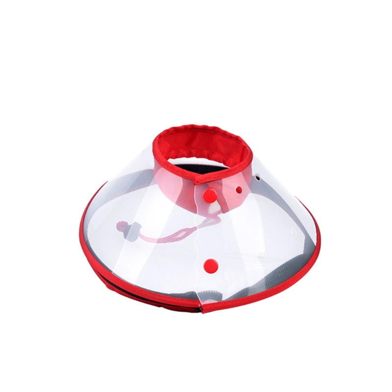 Maschera ossigeno per cani cappe regolabili con coulisse salvataggio maschera per trasparente per cani forniture per toelettatura per animali domestici anti-morso: Argento