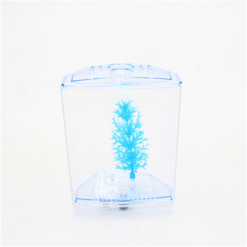 Mini Fish Tank Aquarium Betta Box Transparent Arcylic Fish Breeding small aquarium Fish aquarium breeder box small fish tank