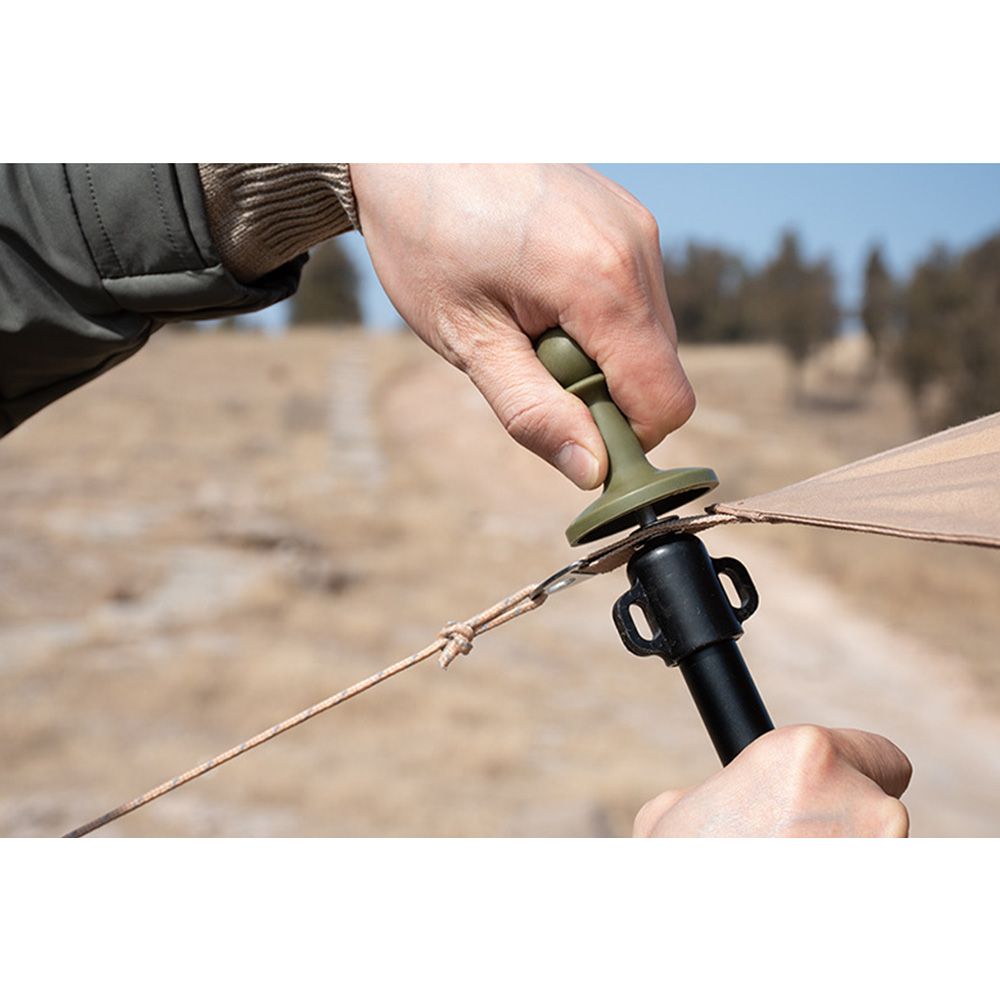 4 Pcs/Set Outdoor Camping Camping Tent Poles Awning Rod Support Bar Lightning Proof Anti-Thunder Cap Protection Cap
