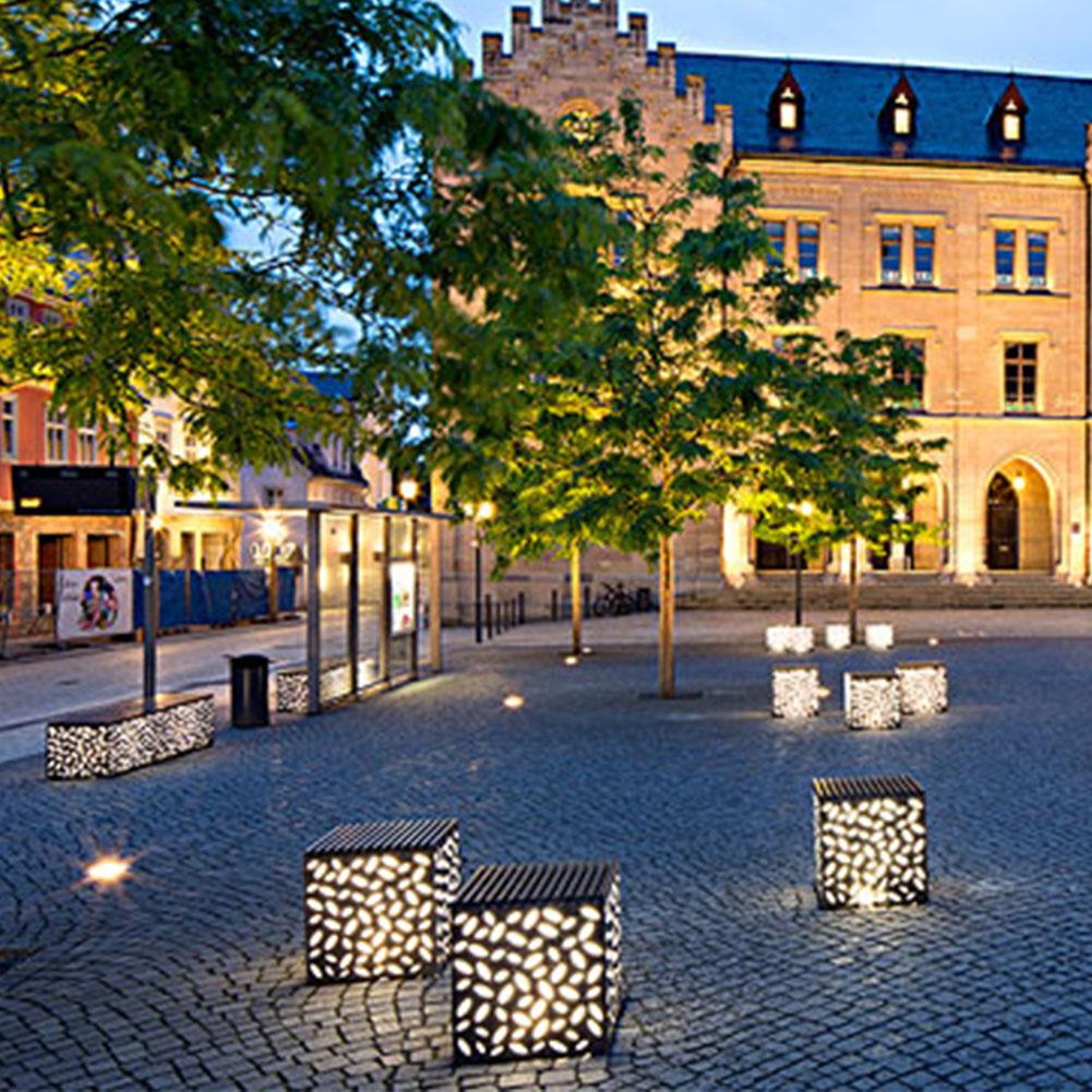 100pcs Glow in the Dark Garden Pebbles Glow Stones Rocks for Walkways Garden Path Patio Lawn Garden Yard Decor Luminous Stones