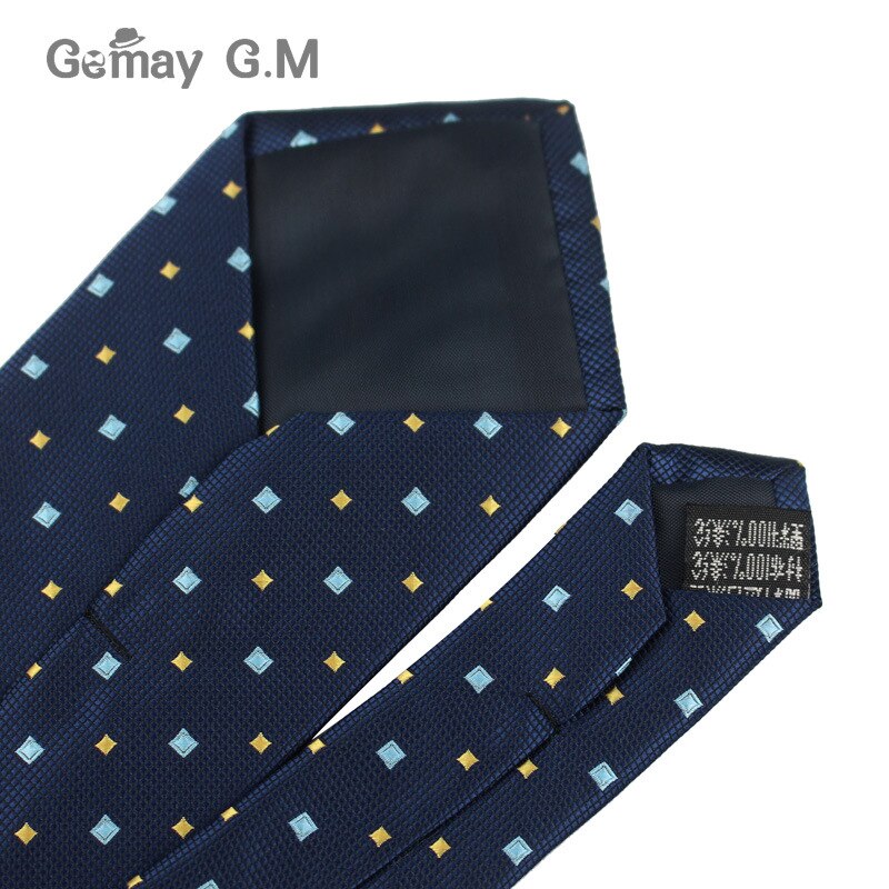 Männer Krawatten für Geschäft Formale Hochzeit Krawatte für Männer 8cm Streifen Punkte Krawatte Anzüge Krawatte Jacquard Krawatte