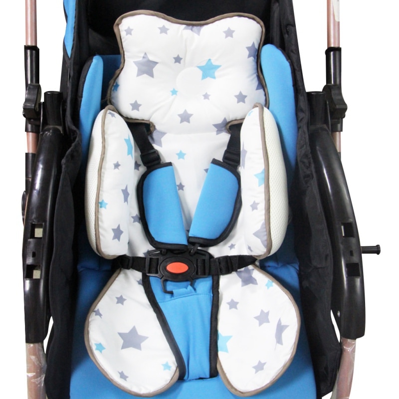 Baby Kussen Vier Seizoenen Universele Ademend Baby Veiligheid Seat Stereotypen Slapen Pad Trolley Draagbare Kussen