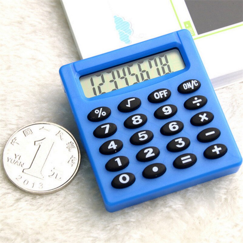 BINFUL 10 stks Super Mini Snoep kleur Rekenmachine Functie Studenten Kantoor Collectie Calculator Student