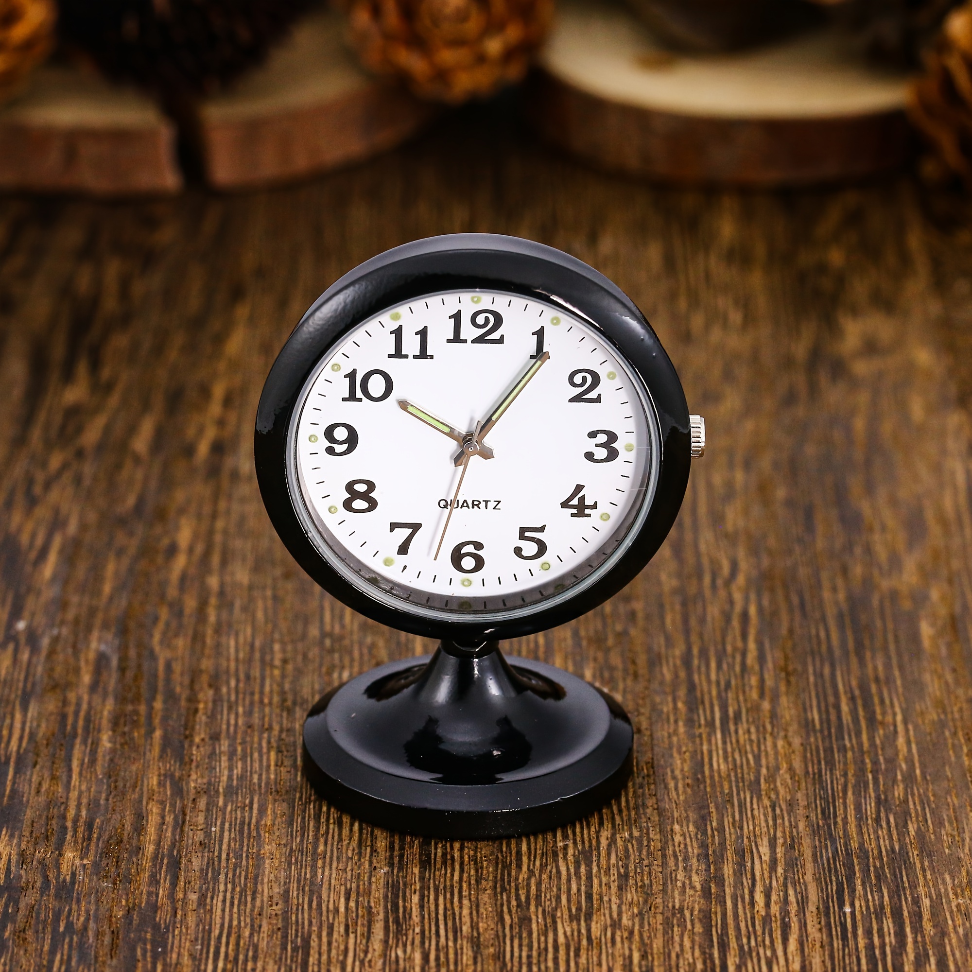North Star Table Watch Check Time Bedhead Clock Simple Electronic Alarm Night Light Table Watch Quartz Watch Pocket Watch: Multicolor