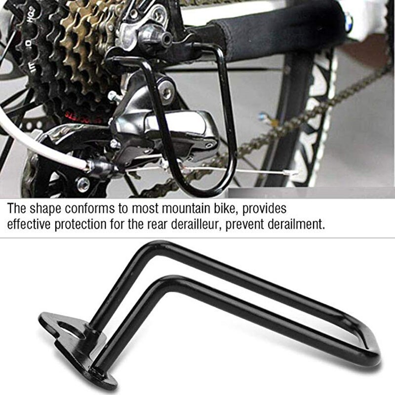 Fahrrad Hinten Getriebe Einstellbare Stahl Schwarz Fahrrad Mountainbike Hinten Getriebe Schaltwerk Kette Bleiben Wache Protec Schaltwerksschutz
