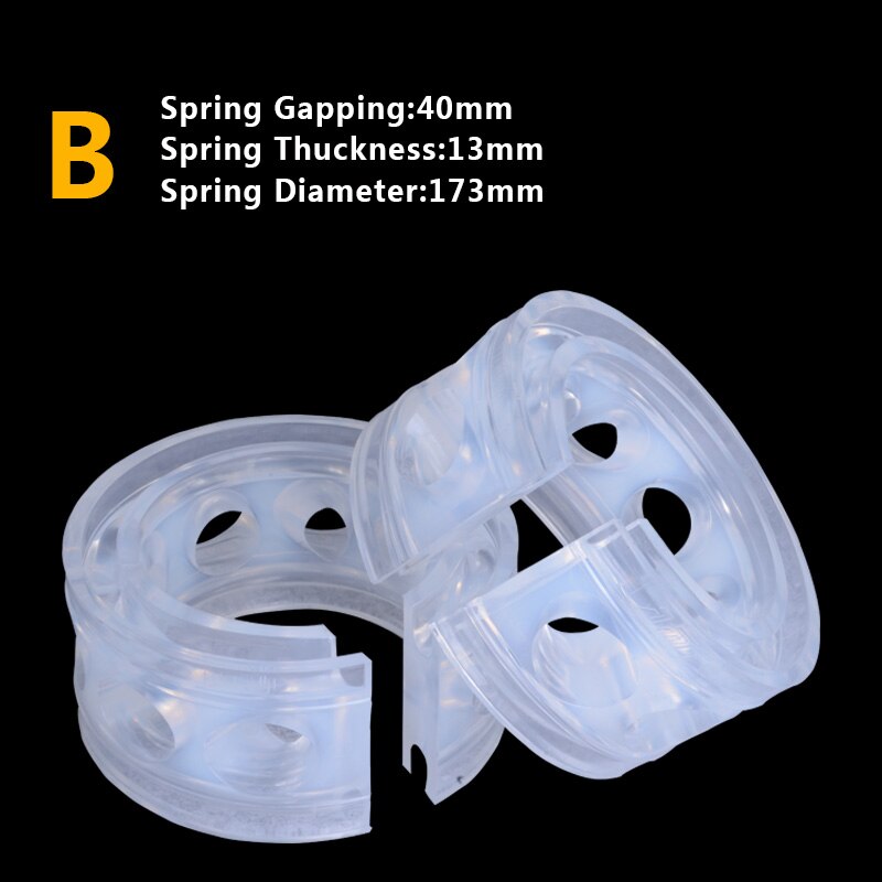 2pcs Auto-Buffers For Springs Car Absorber Spring Bumper Power Shock Springs Bumpers Cushion Urethane Buffer: B Type