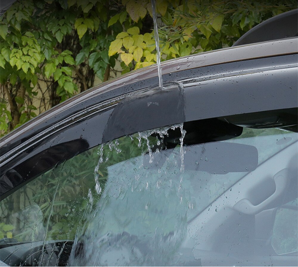 Voor Volkswagen Vw Tiguan Venster Visor Rain Wenkbrauw Wind Regen Zon Rook Guard Deflector Vent Zonnescherm cover Regenjas