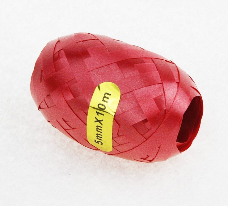 6PCS/Pack 5mm*10m Balloon Rope Foil Helium Balloon Ribbon Wedding Birthday Party Decoration Balloon Wrapping Tape Balloon Rope