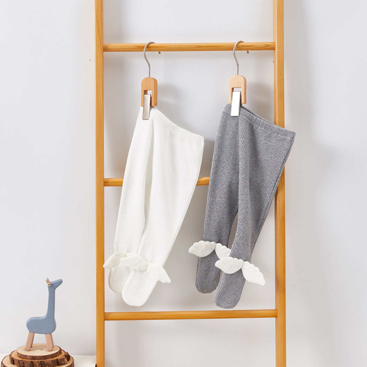 Pantimedias de una sola pieza para niña con alas de Ángel de princesa, pantalones nuevos de estilo para primavera y otoño, medias de encaje