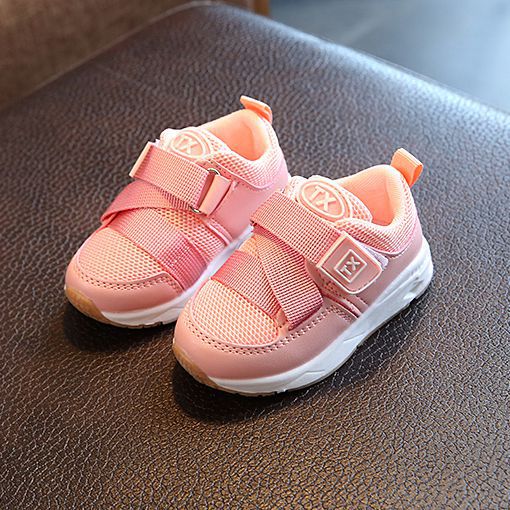Zapatillas cómodas para niños, zapatos para niñas, zapatillas deportivas para bebés, zapatos casuales para niños, zapatillas para niños pequeños, zapatos para niñas: B20 Pink / 9