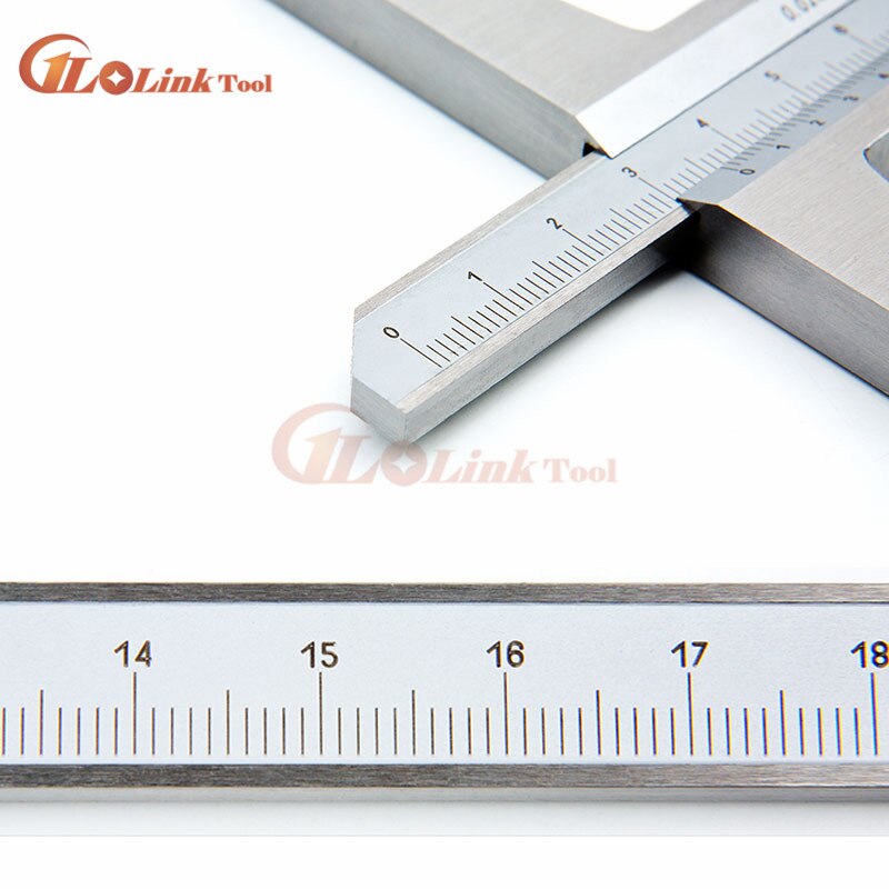 150mm 200mm 300mm Depth Vernier Caliper 0.02mm 0-150mm 0-200mm 0-300mm Depth Gauge Depth Measuring Tool