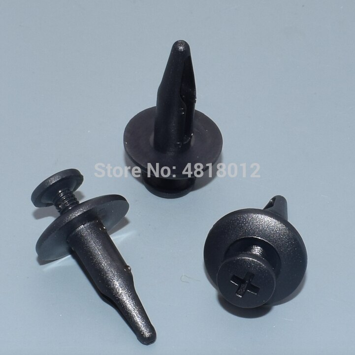 Worldgolden 100 stk plastfester radiator skjerm listverk holder til gm #20664092 Ford #n804570s, land rover#ryq 500070