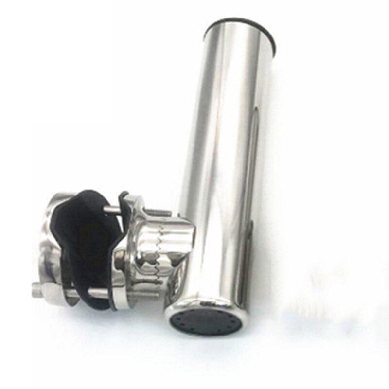 Hardware marino de acero inoxidable soporte de barra de pesca para barco estante de soporte para el ferrocarril 19-25mm barco asiento barcos partes