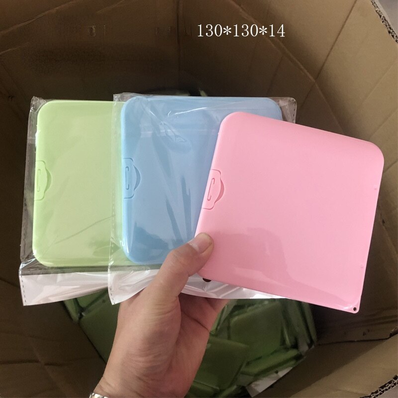 Portable N95 Mask Box Storage Box Portable Portable Square Student Dustproof
