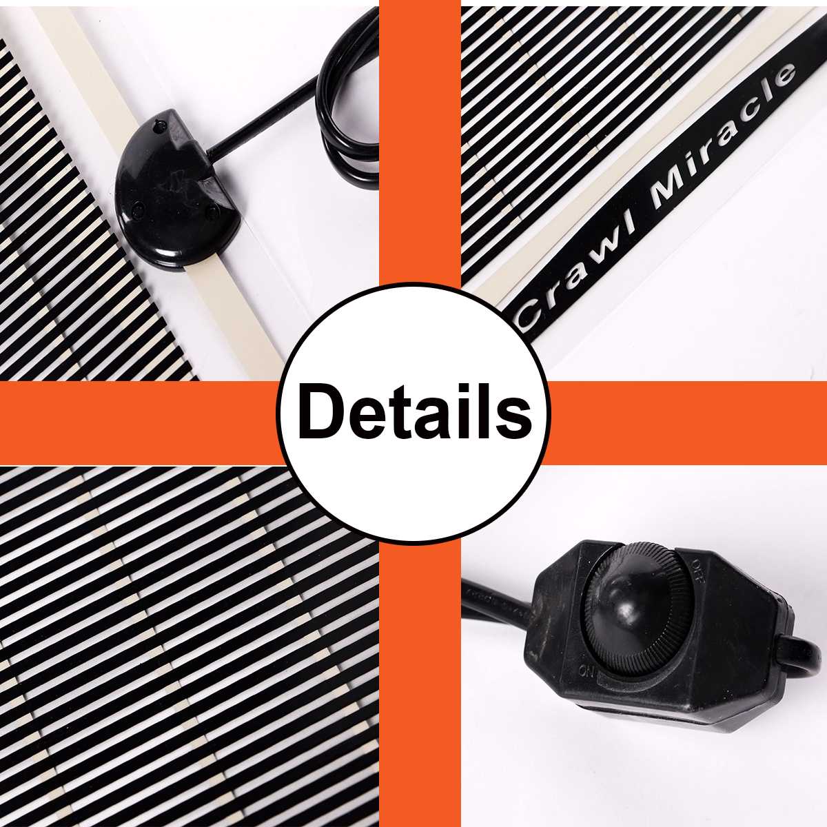 5W/15W/25W/35W 220V Reptile Heating Mat Adjustable Temperature Controller Pet Warm Heat Pad for Snakes Tortoise Lizard Spider AU