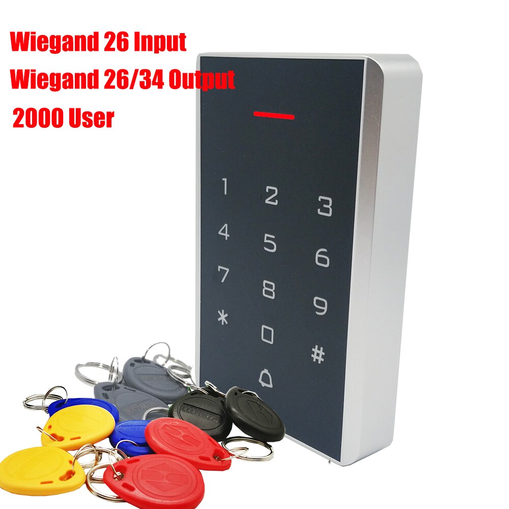 Keypad Proximity 125khz RFID Card Door Lock Controller EM Card Access Control System: K1203