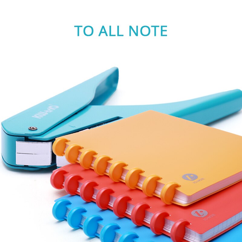 T-type Mushroom Hole Punch Paper Cutter Tool DIY Loose-Leaf Scrapbook Hole Puncher School Paper Cutter Office Binding Stationery