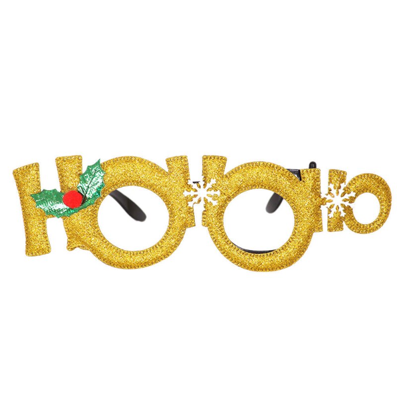 joyeux noël lunettes père noël bonhomme de neige lunettes mignon dessin animé cadre décorations pour la maison pour le nouvel an noël enfants: 01