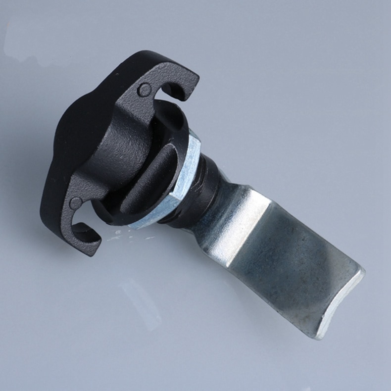 MS714-3, zwart handvat kast cam lock, voor Hoge en lage voltage, verdeelkast, schakelapparatuur, schakelkast