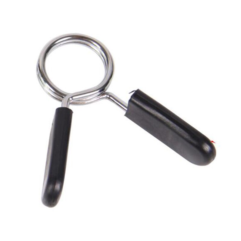 1 Piece 24/25/28/30 Mm Barbell Clamp Spring Collar Clips Gym Weight Dumbbell Lock Standard Lifting Kit Barbell Lock