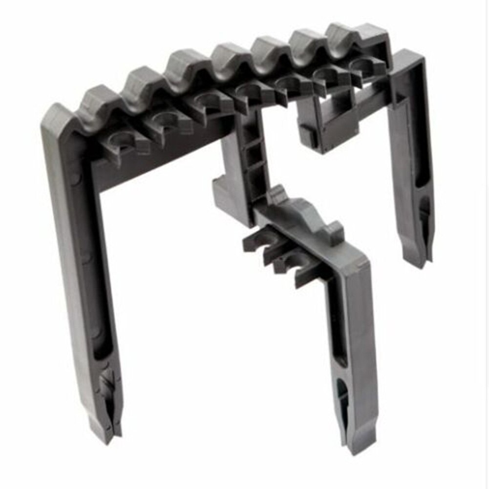 Portable Golf Bag 9 Iron Club Holder Stacker Rack Organizer Accessories Blk Black Durable Tool Organizer