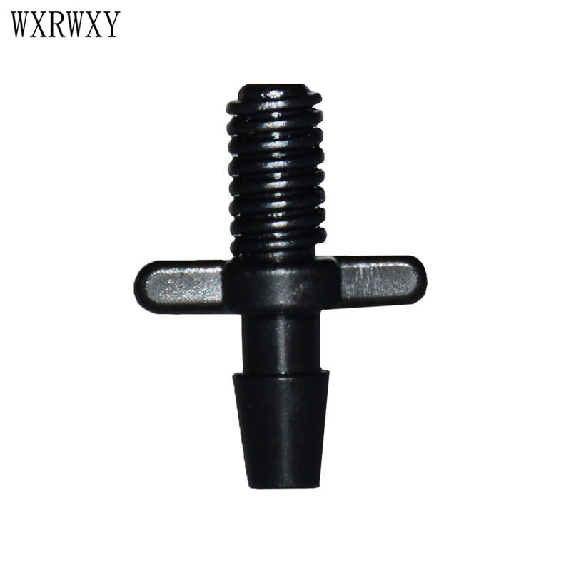 wxrwxy Threaded connector 3/5 mm irrigation connector barbed joint drip irrigation 3/5 hose adapter garden hose fittings 120 pcs