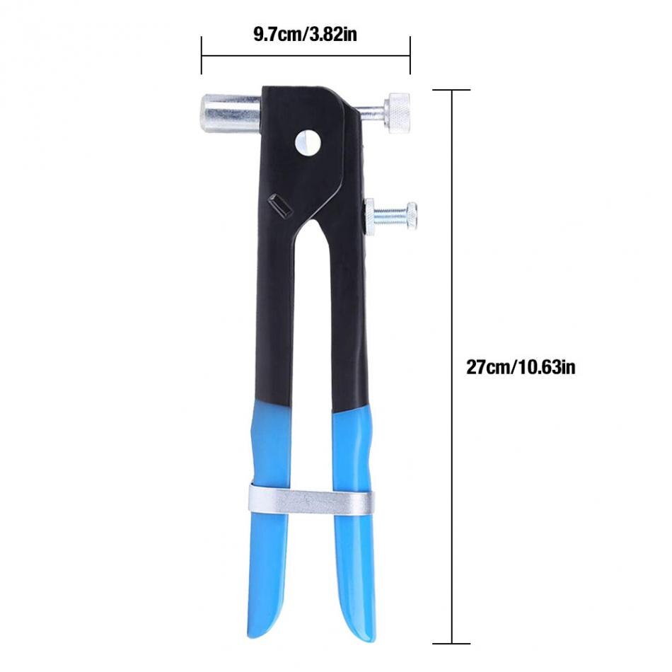 106 stks/set M3-M8 Blind Klinknagel Noten Schroefdraad Insert en Klinknagel Gereedschap Set Rivnut Nutsert Klinken Kit