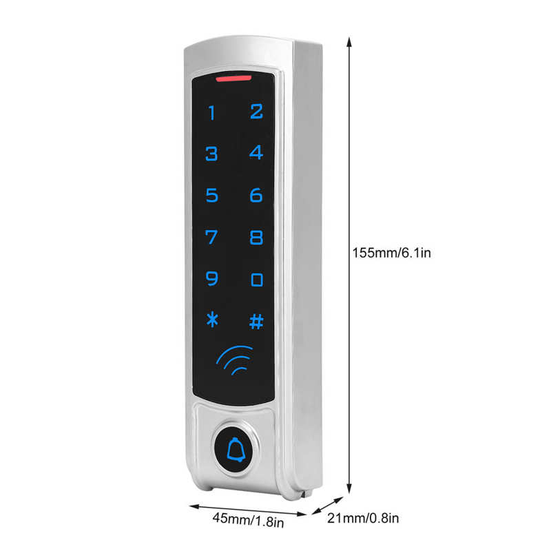 Keypad Access Control High Efficiency High Security Password Door Lock Wear-resistant for Home Office