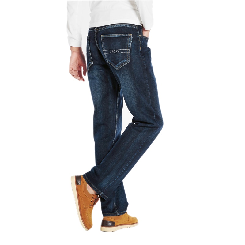 Overdimensjonerte jeans fete 300 pund ekstra store fete bukser store menn 160kg strekkbukser 6xl 7xl 8xl 60 stor størrelse pluss løs herre