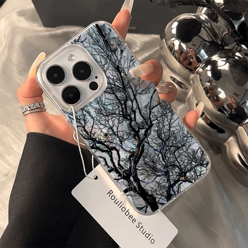 Deadwood Phone Cases for IPhone 14 ProMax Case 13 12 11 14 15 16 Pro XR XSMax X 7 8 15 Plus Senior Feather Gauze Bumper Cover