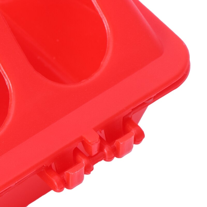 Plastic Flip-Top Bird Poultry Trough Feeding Chicken Animal Farming Tool Case
